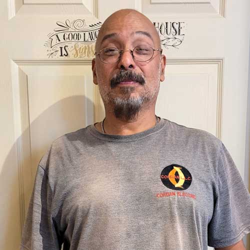 Daniel “Danny” Trevino, founder and master electrician at Cordan Electric